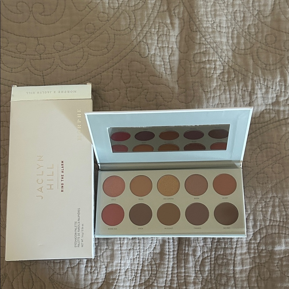 Morphe Jaclyn Hill Eyeshadow Palette - Rich Browns and Golds